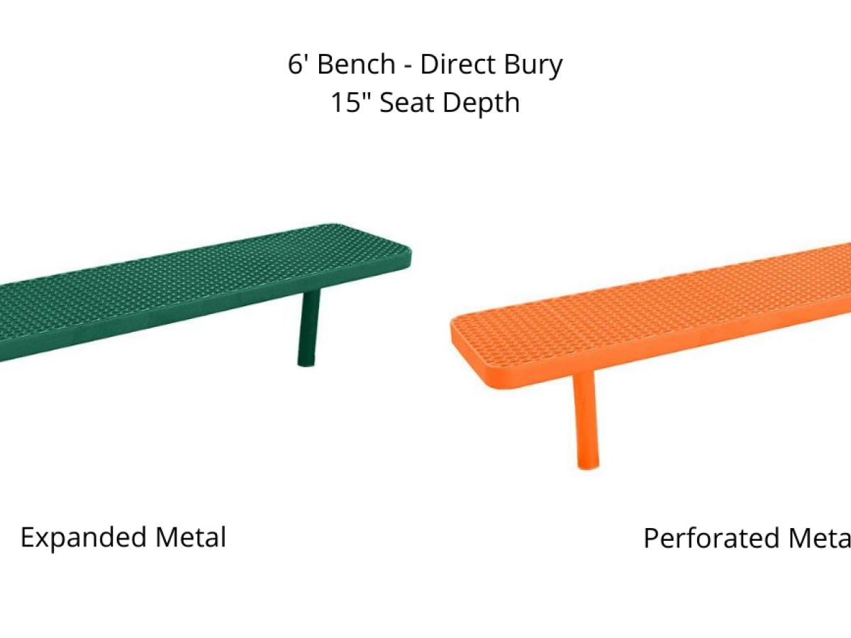 Outdoor Benches Direct Bury - SWS Group