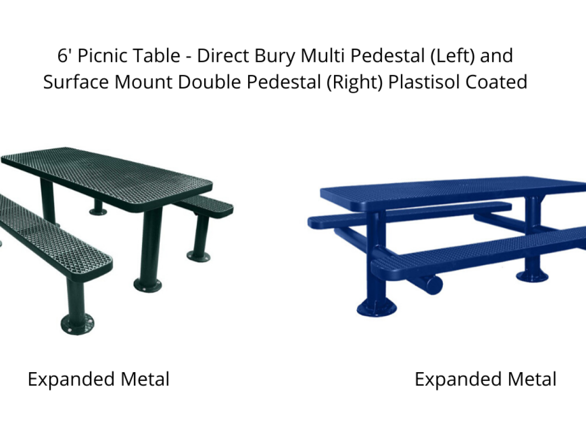 Antimicrobial Outdoor Picnic Table - SWS Group