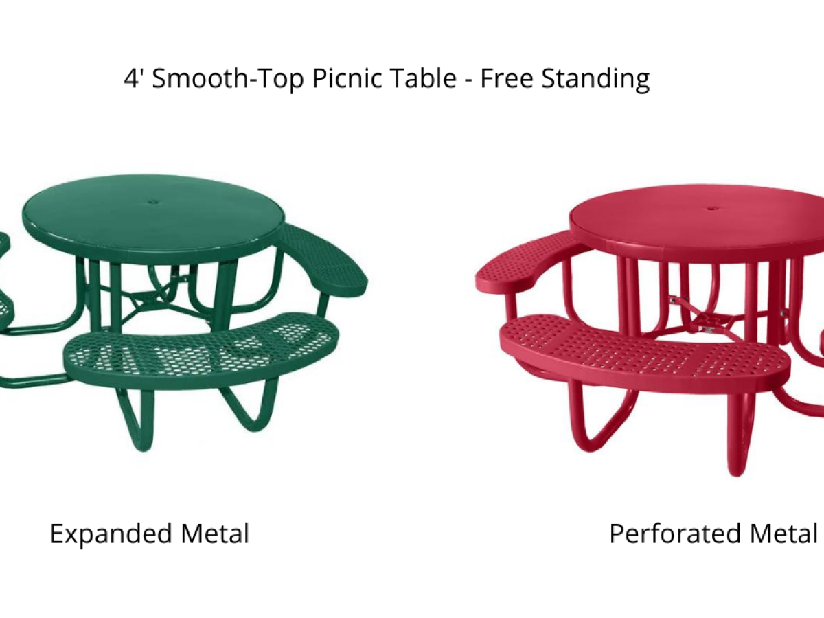 UV Stabilized Round Picnic Table - SWS Group