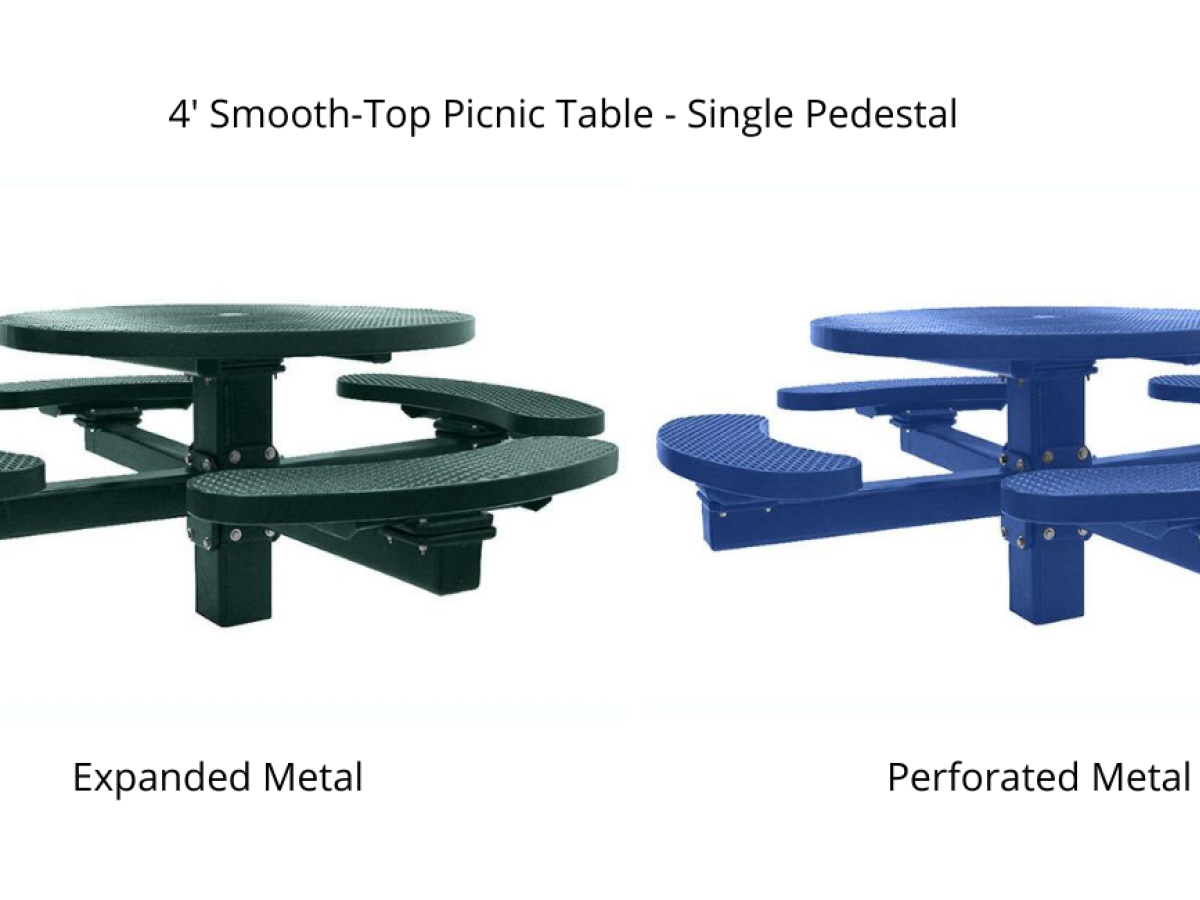 UV Stabilized Round Picnic Table - SWS Group