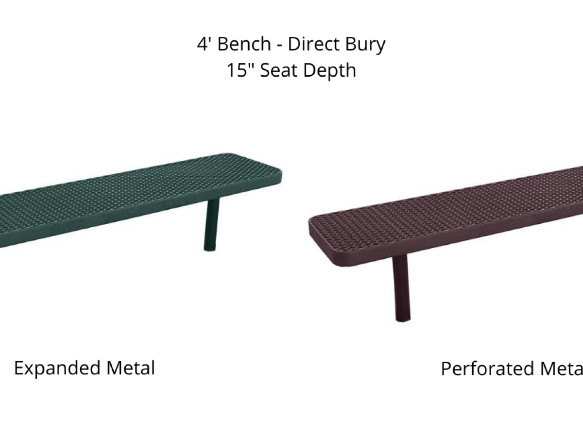 Outdoor Benches Direct Bury - SWS Group