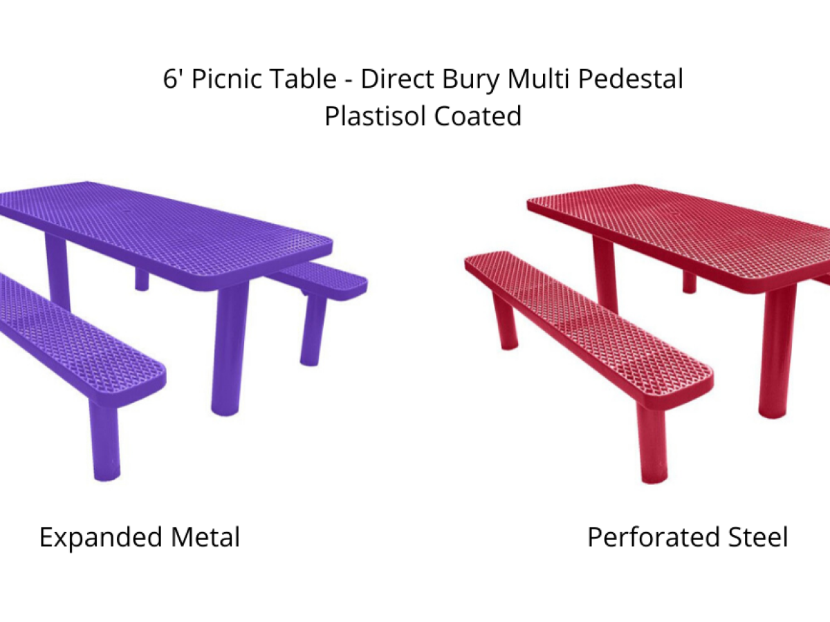 Antimicrobial Outdoor Picnic Table - SWS Group