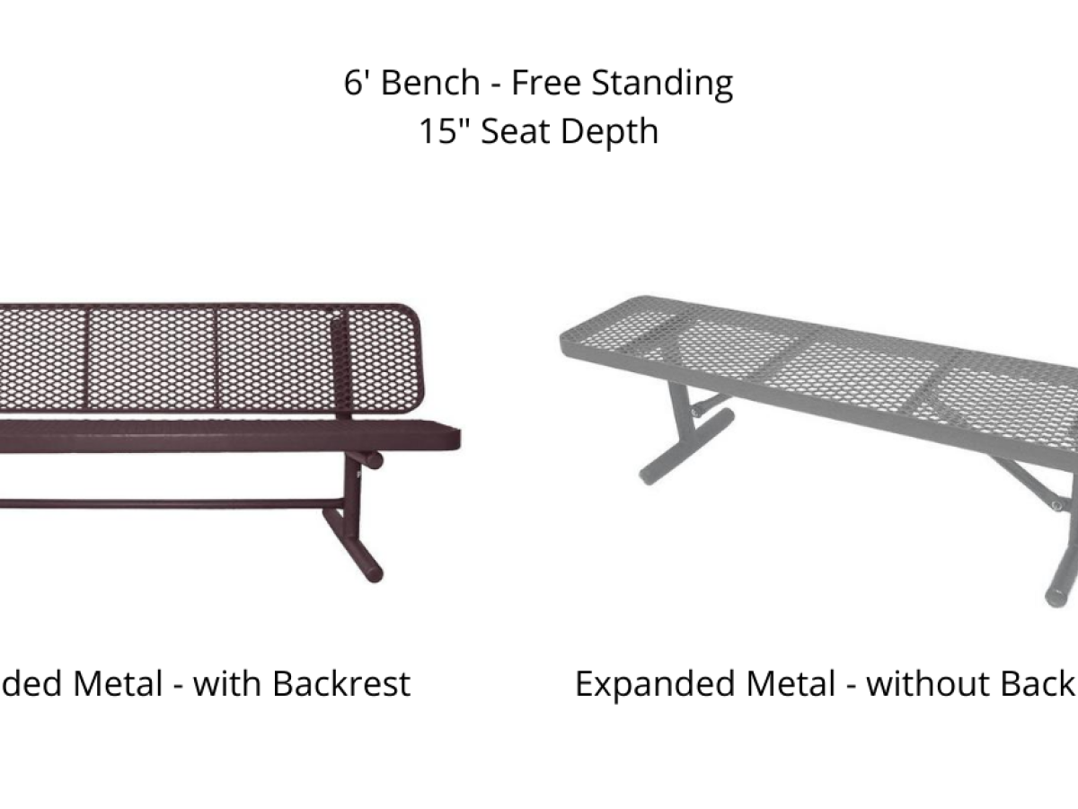 Outdoor Benches Free-Standing - SWS Group