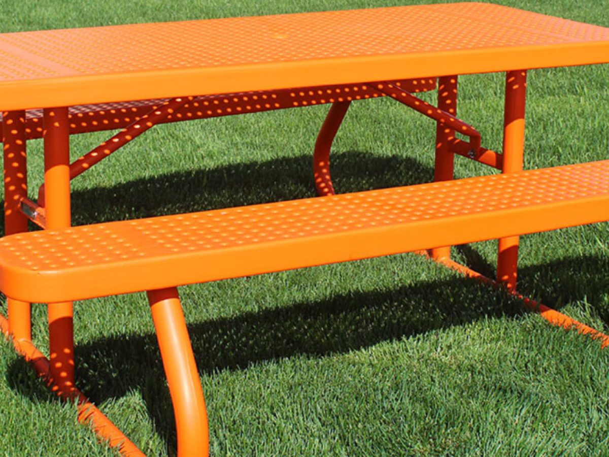 Antimicrobial Metal Picnic Tables - SWS Group